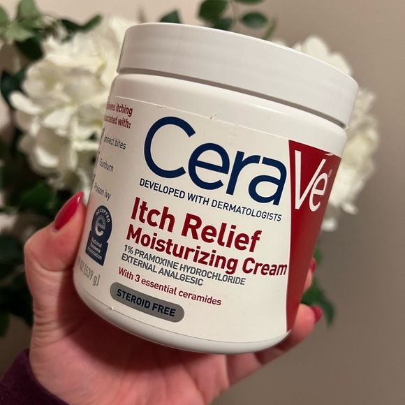 CeraVe Other - CERAVE • ITCH RELIEF • MOISTURIZING CREAM